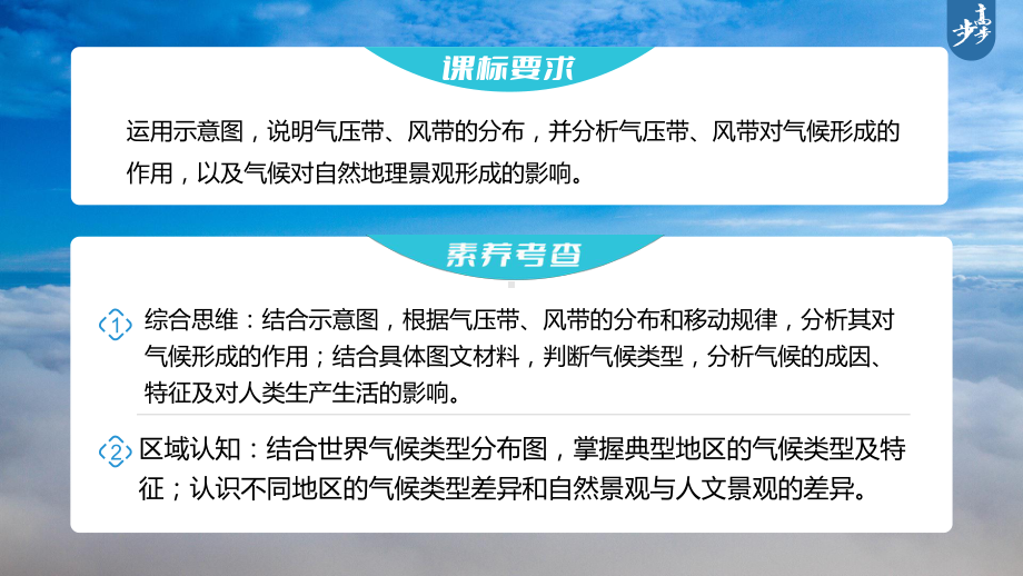 2023年高考地理一轮复习（新人教版） 第1部分 第3章 第4讲 课时20　影响气候的主要因素.pptx_第2页