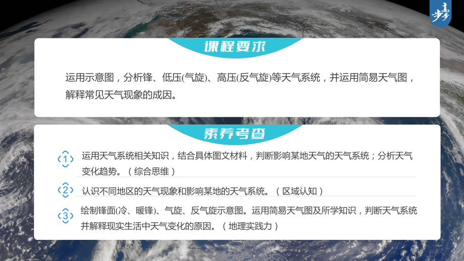 2023年高考地理一轮复习（新人教版） 第1部分 第3章 第2讲 课时17 气旋、反气旋与天气.pptx_第2页