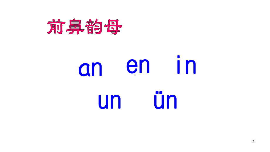 《一年级上册汉语拼音》部编版教学课件10.pptx_第2页