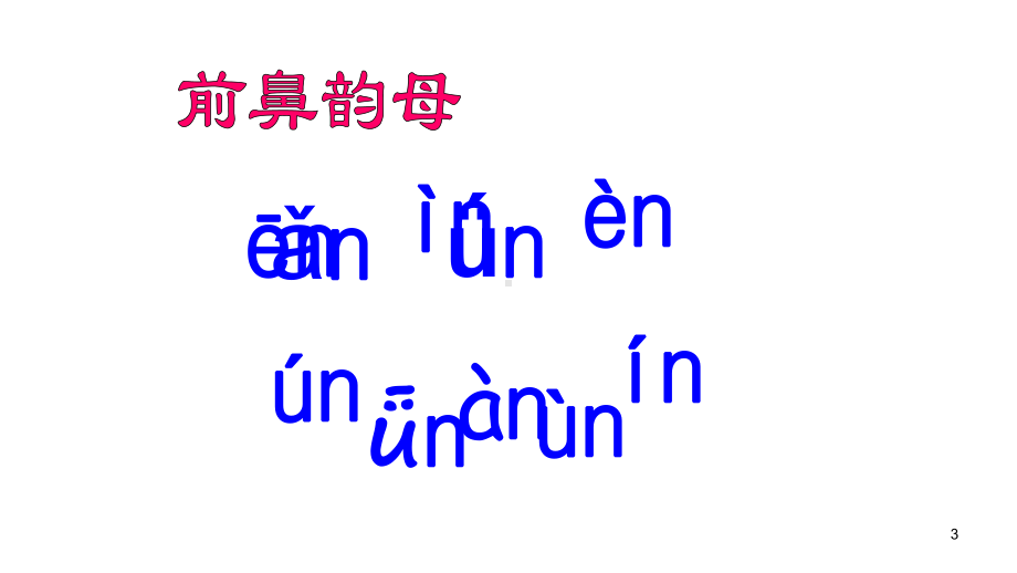 《一年级上册汉语拼音》部编版教学课件10.pptx_第3页