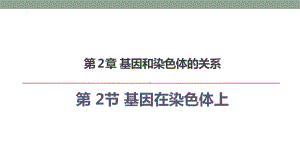 2.2基因在染色体上 ppt课件(1)-2023新人教版（2019）《高中生物》必修第二册.pptx