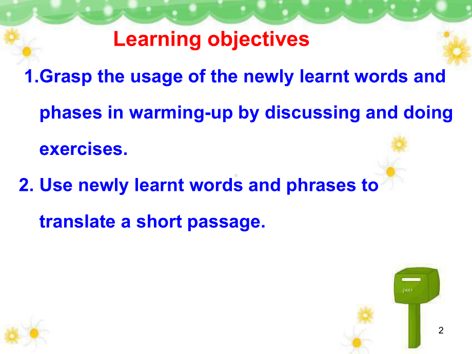 人教新课标高中英语必修五-Unit-5-Warming-up-and-reading教学课件.ppt_第2页