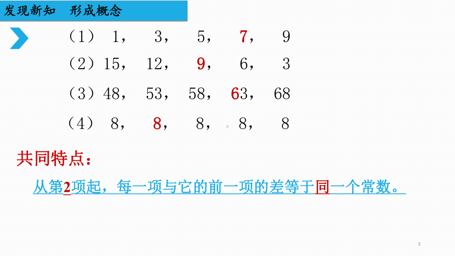 人教A版数学等差数列教学设计1教学课件.pptx_第3页