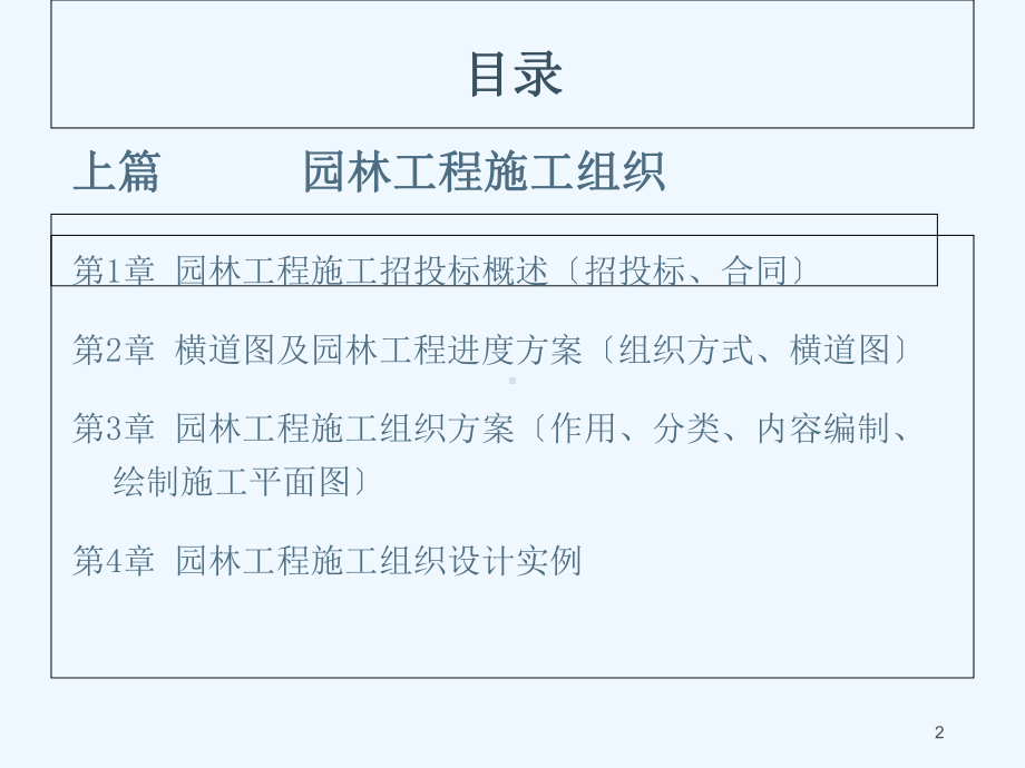 园林工程施工组织与管理教学课件.ppt_第2页