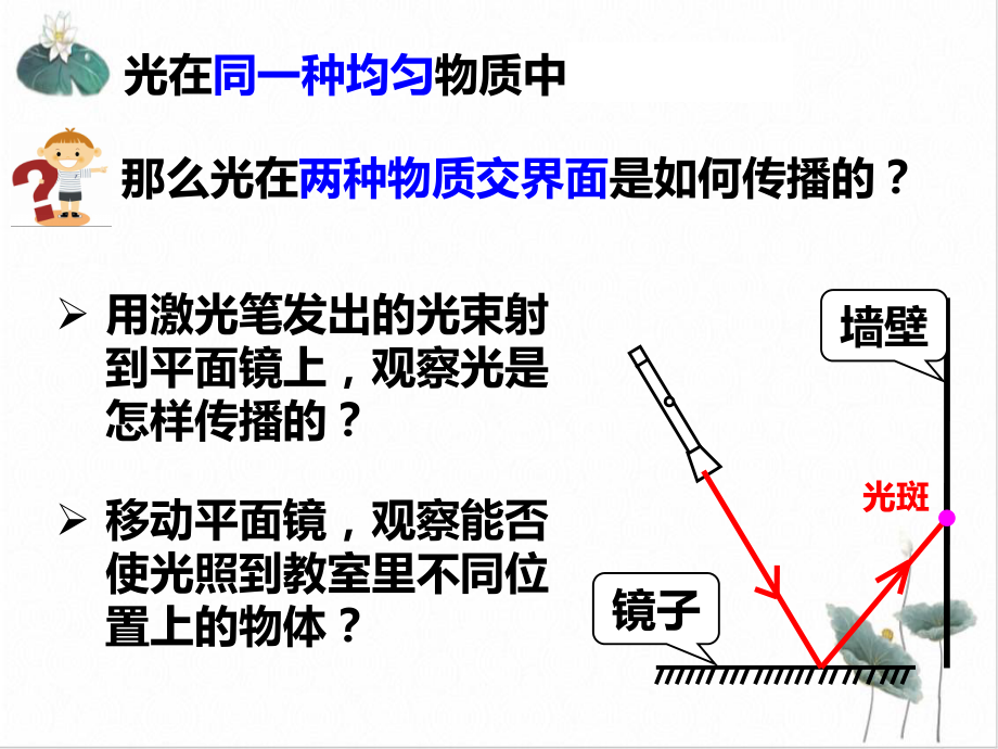 浙教版七年级下科学《光的反射和折射》上课教学课件1.pptx_第2页