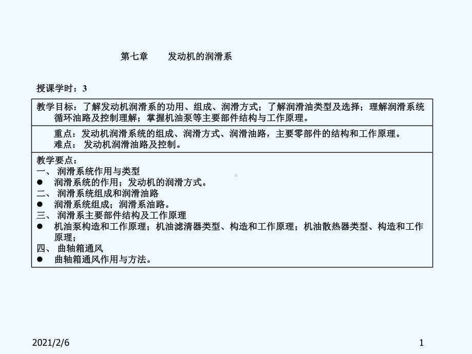 发动机润滑系统教学课件.ppt_第1页