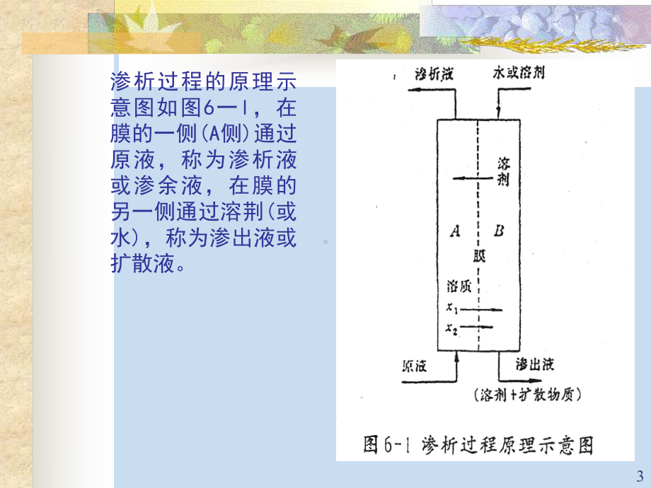 渗析和电渗析过程1教学课件.ppt_第3页