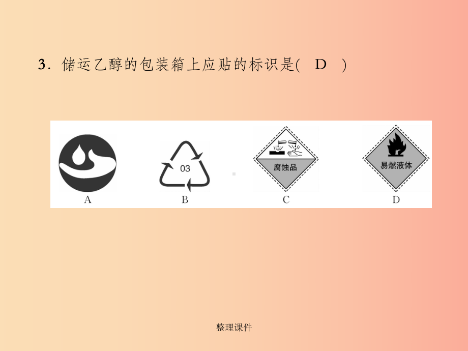 (安徽专版)201x秋九年级化学上册-第7单元-燃料及其利用达标测试卷作业-新人教版课件.ppt_第3页