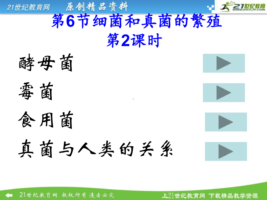 浙教版科学七年级下册PPT课件课件—第6节细菌和真菌的繁殖第2课时.ppt_第3页