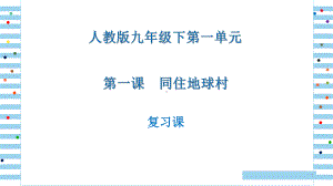 人教版道德与法治九年级下第一课同住地球村复习教学课件3.pptx