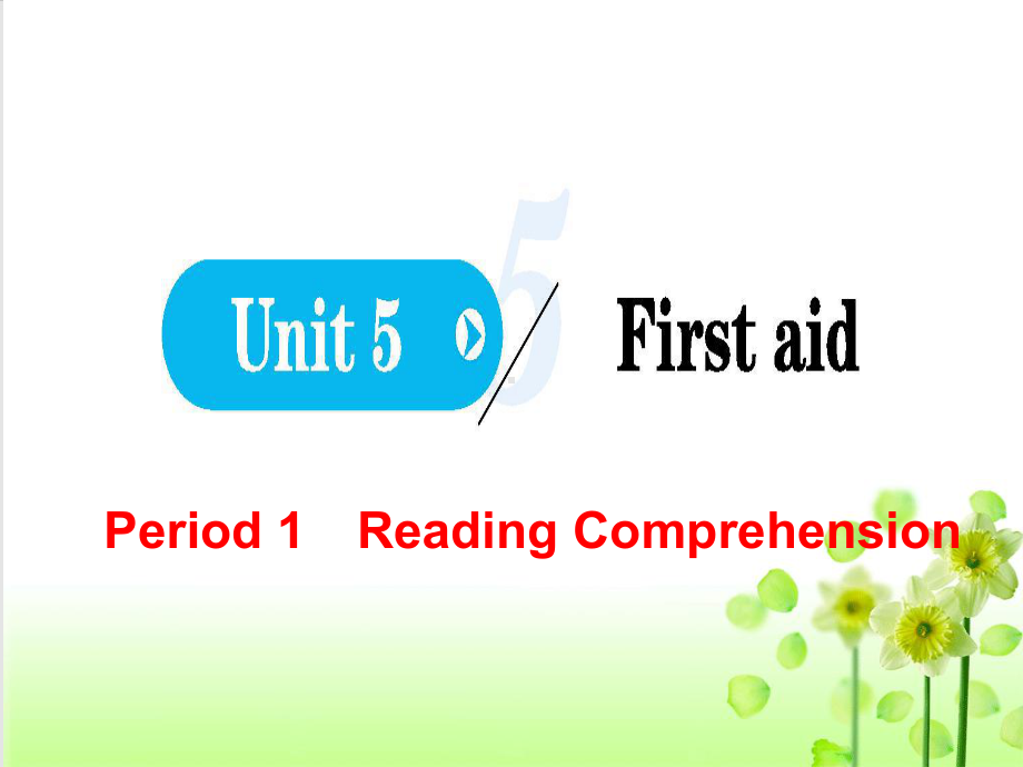 人教版新课标必修五-Unit-5-First-aid教学课件.ppt_第1页