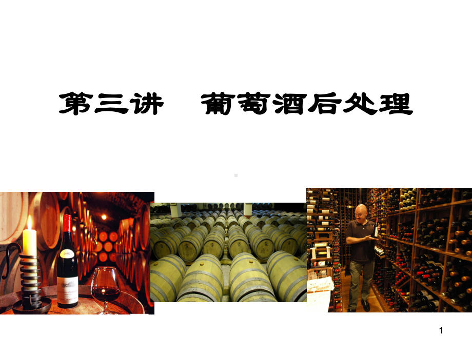 葡萄酒的稳定性及后处理《酿造酒工艺学》教学课件.ppt_第1页