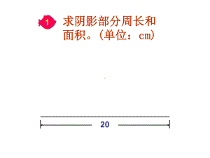 2021六上数学圆的周长和面积组合图形(年西师版)(优秀)课件.ppt