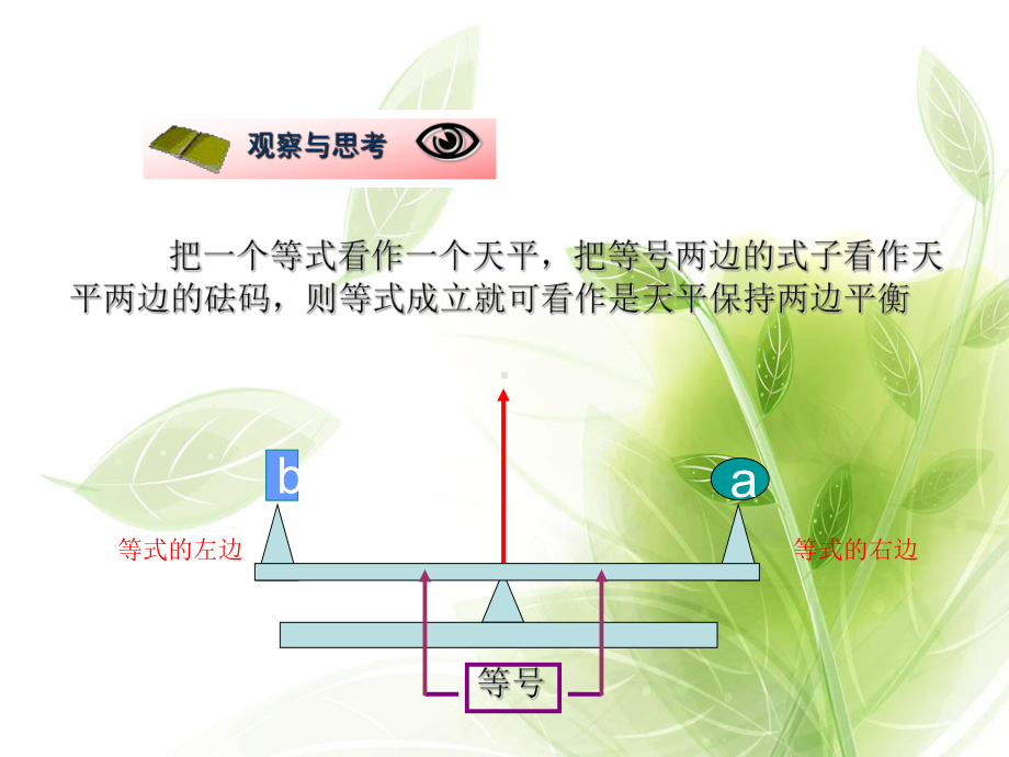 2021七年级数学上册等式的性质(4份湘教版)(优秀)课件.ppt_第2页