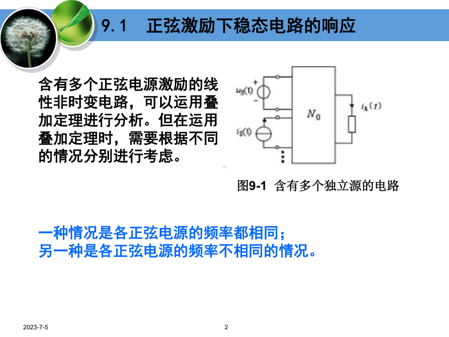 电路分析基础ch9电路的频率响应教学课件.ppt_第2页