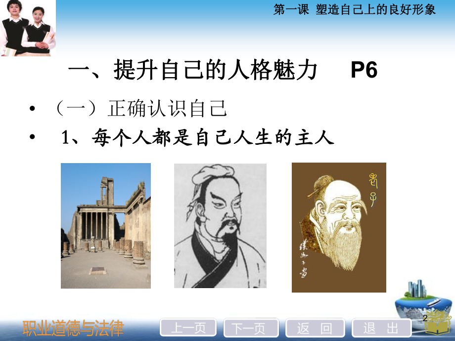 第一课塑造自己上的良好形象教学课件.ppt_第2页