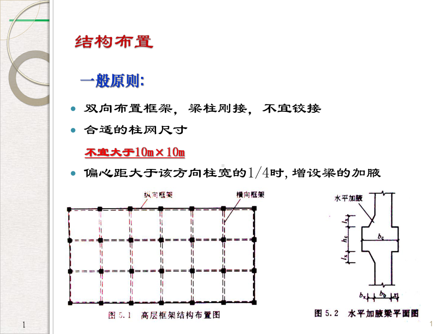 高层框架结构设计汇总教学课件.pptx_第1页