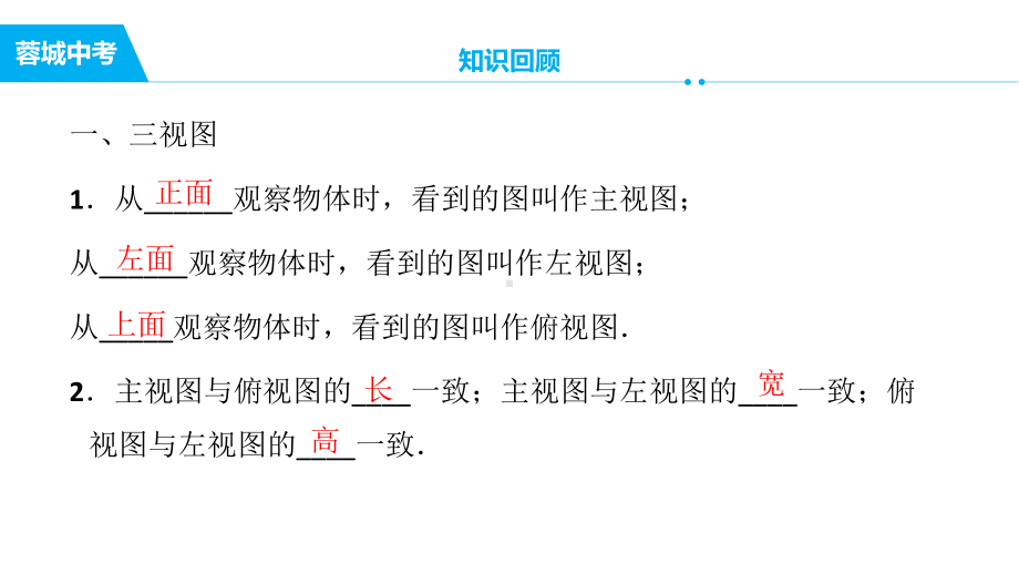 2020蓉城中考数学第二十五讲--视图与投影课件.pptx_第3页