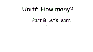 2019人教版(PEP)三年级英语下册Unit-6-B-Let's-learn优质课件.ppt