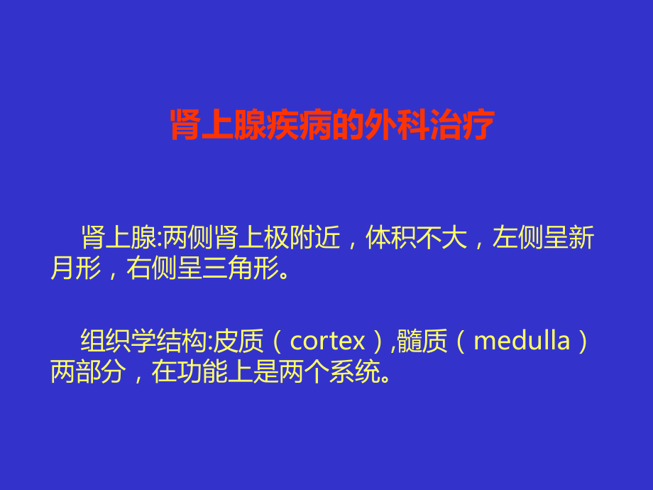 -肾上腺疾病的外科治疗课件.ppt_第1页