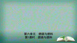 2019年中考化学一轮复习第六单元燃料与燃烧第1课时燃烧与燃料课件.ppt