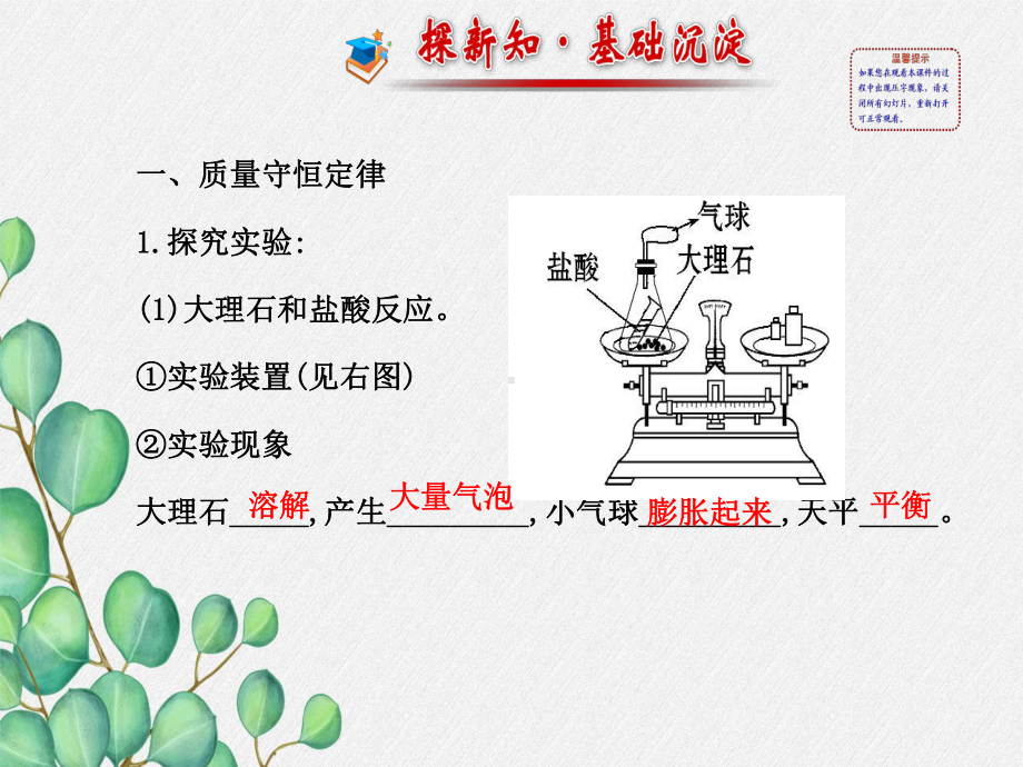 《化学反应中的质量守恒》课件(公开课)2022年鲁教版化学-2.ppt_第2页