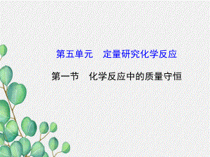 《化学反应中的质量守恒》课件(公开课)2022年鲁教版化学-2.ppt