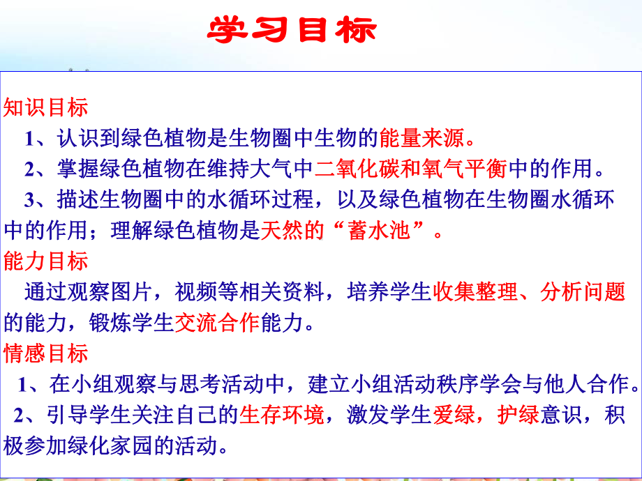 2022年济南初中生物七上《绿色植物在生物圈中的作用》公开课课件.ppt_第2页