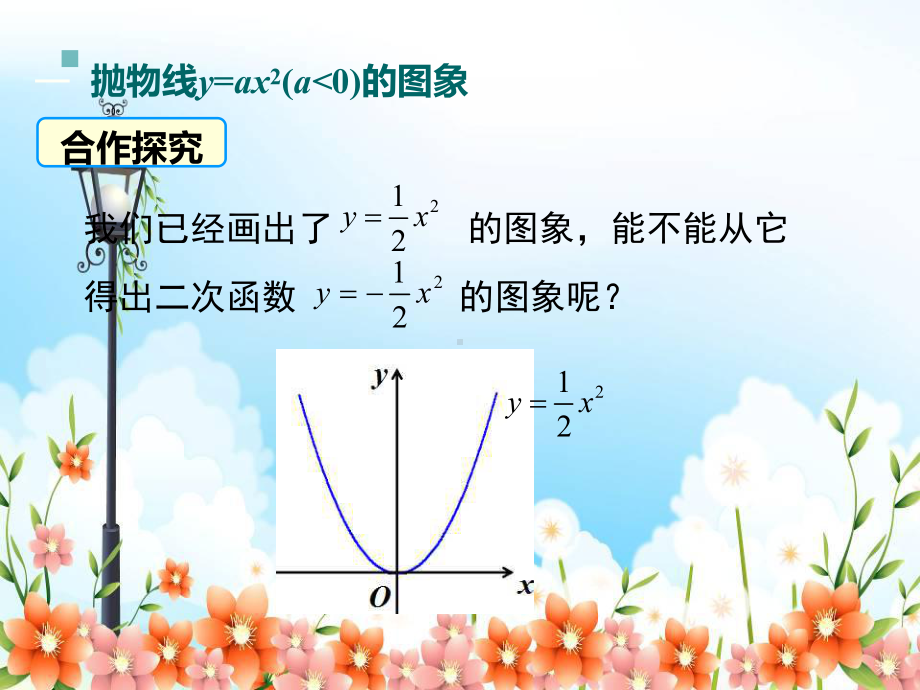 2022年数学九下《二次函数y=axa＜的图象与性质》课件(新湘教版).ppt_第3页