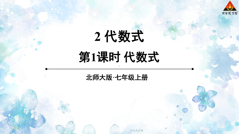 2022年数学七年级上《代数式》课件(新北师大版)-2.ppt_第1页