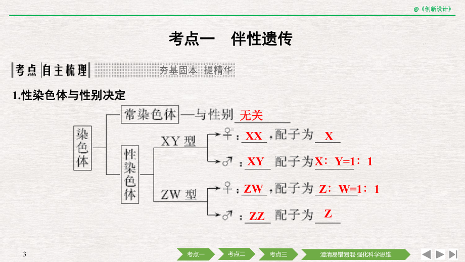 2021年生物高考总复习必修二-第六单元-第18讲(北师大版)课件.pptx_第3页