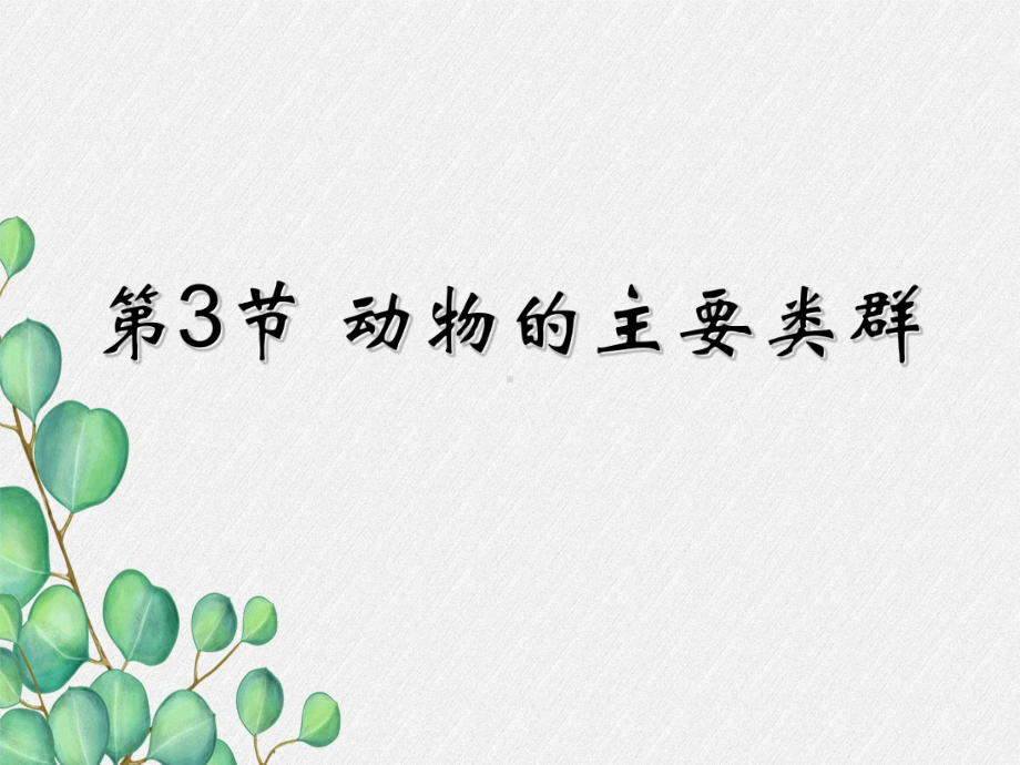 《动物的主要类群》课件-(优秀课获奖)2022年北师大版-9.ppt_第3页