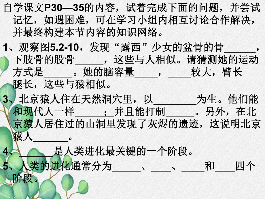 2022年济南初中生物八下《人类的进化》公开课课件5.ppt_第2页