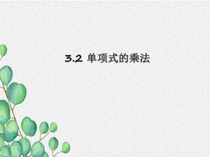 2022年浙教初中数学七下《单项式的乘法》课件6.ppt