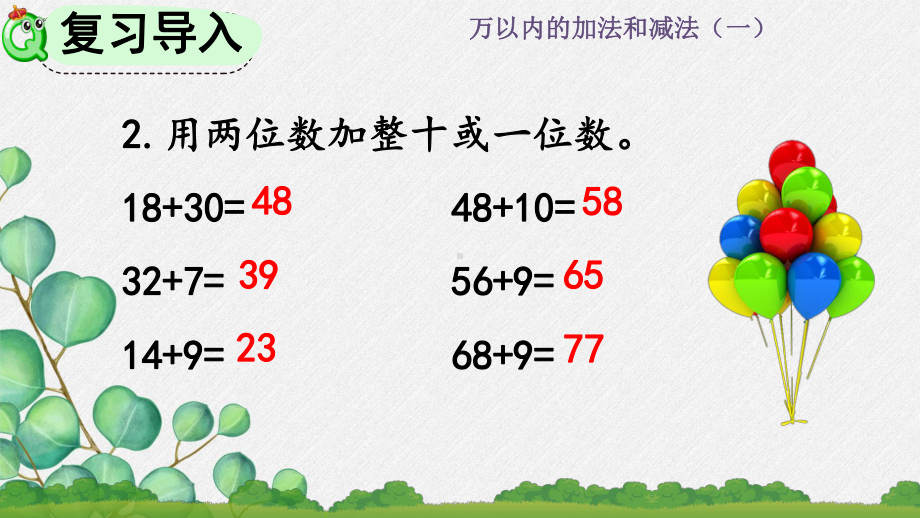 2022年人教版小学数学《两位数加两位数口算》课件.pptx_第2页