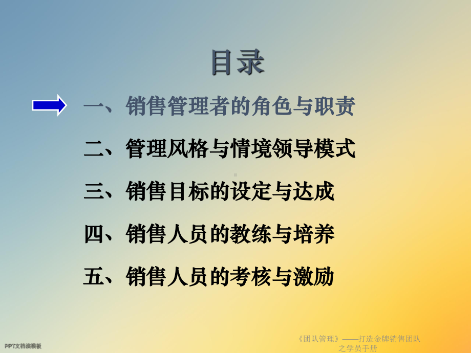 《团队管理》-打造金牌销售团队之学员手册课件.ppt_第2页