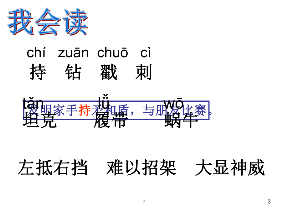 [三年级语文]25矛和盾的集合课件.ppt_第3页