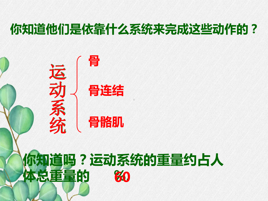 2022年冀教初中生物七下《人体的运动》公开课课件2.ppt_第3页