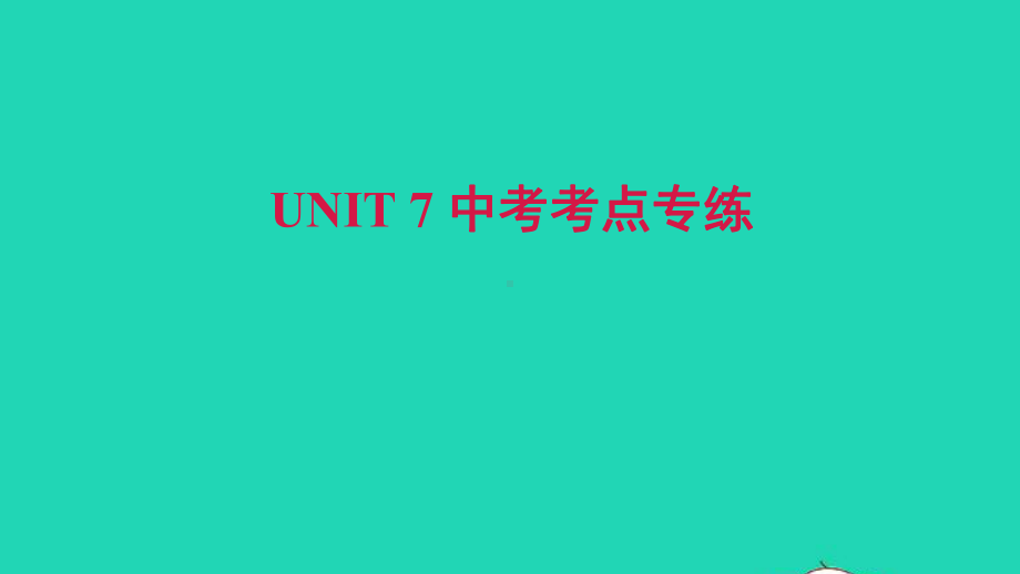 七年级英语上册Unit7Howmucharethesesocks中考考点专练习题课件.ppt_第1页