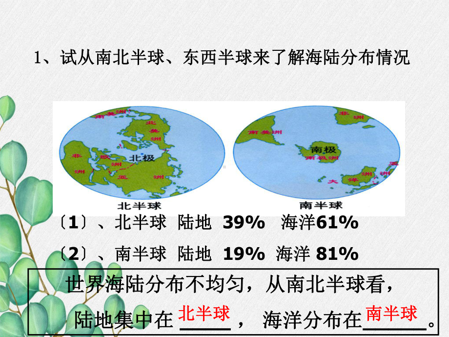 《海陆分布》课件-(公开课获奖)2022年商务星球版地理-5.ppt_第3页