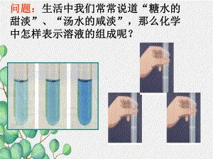 《溶液的浓度》课件(公开课)2022年人教版-8.ppt