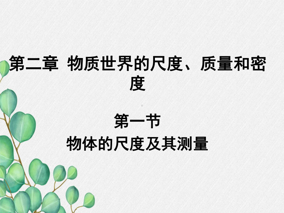 《物体的尺度及其测量》课件-(公开课获奖)2022年北师大版2-.ppt_第3页