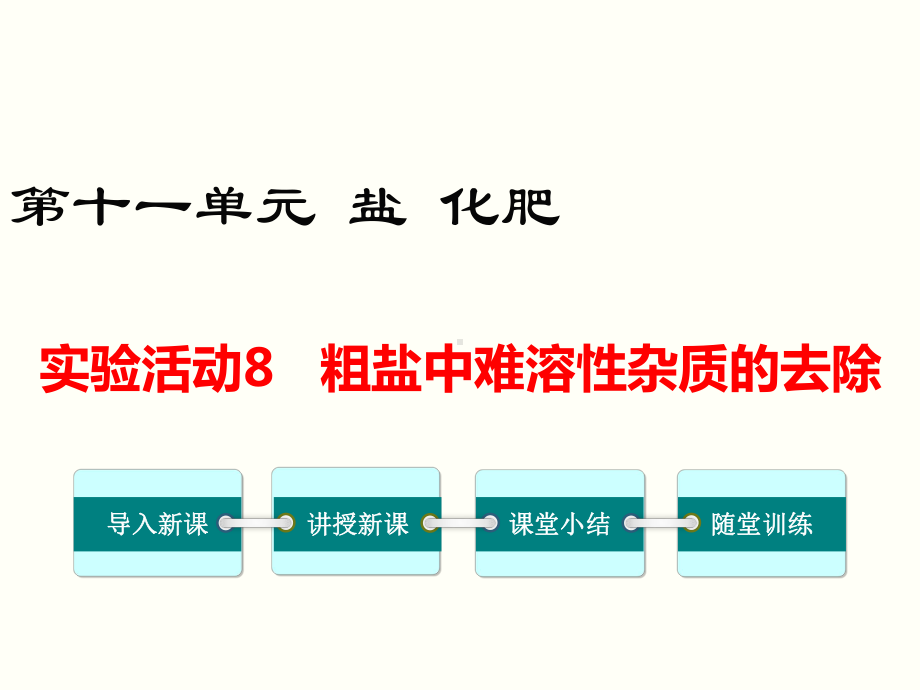 《粗盐中难溶性杂质的去除》课件-(公开课)2022年人教版化学九年级.ppt_第1页