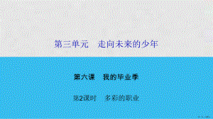 下册课件第课第课时多彩的职业课件部编版道德与法治九年级全一册.ppt