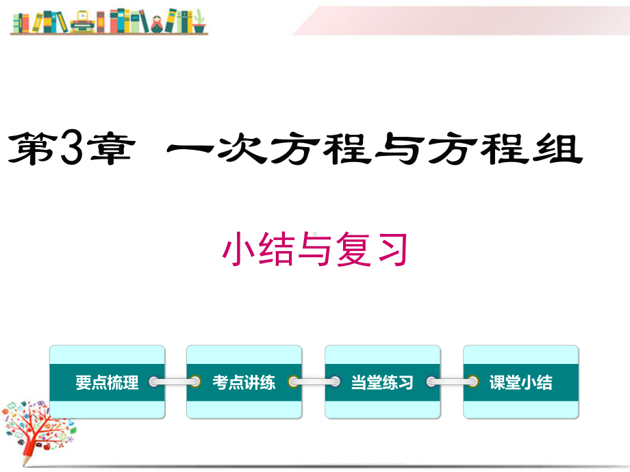 （沪科版教材）七年级数学上册《第3章-小结与复习》课件.ppt_第1页