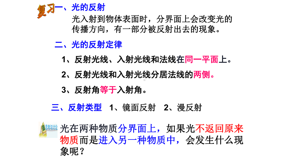 七年级下《光的反射和折射》教学课件浙教版1.pptx_第3页