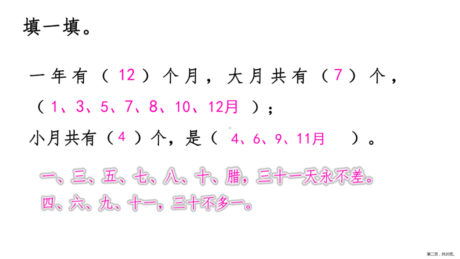 三年级下册课件认识平年和闰年人教版1.pptx_第2页