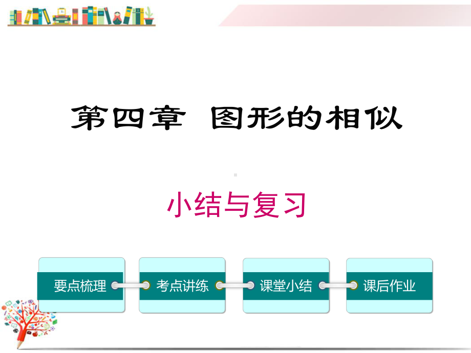 （北师大版教材）初三九年级数学上册《第四章-小结与复习》课件.ppt_第1页