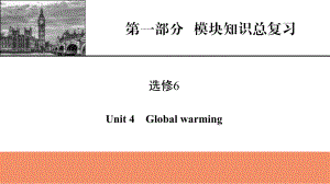 （模板可编辑）2022人教版英语：第1部分-选修6-Unit-4-Global-warming课件.pptx