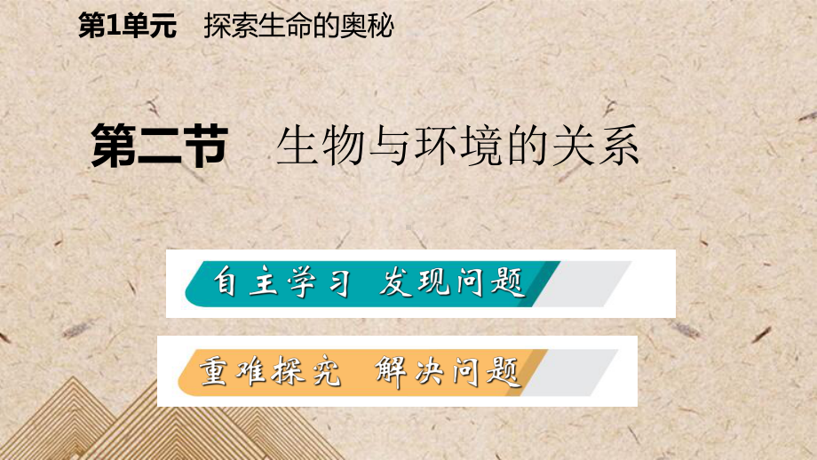 七年级生物上册第一单元第一章第二节生物与环境的关系课件新版苏教版.ppt_第2页